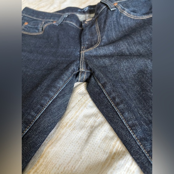 7 for all Mankind women’s straight leg dark wash denim size 29 jeans - Picture 7 of 11